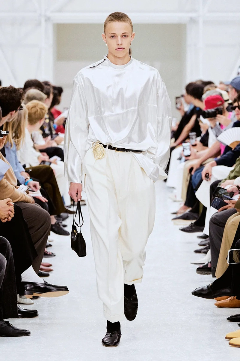 Celine Men’s Spring 2027 Collection Reworks Preppy, Bohemian, And Rocker Codes