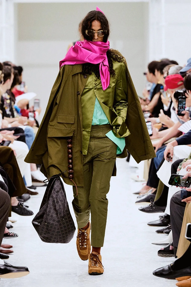Celine Men’s Spring 2027 Collection Reworks Preppy, Bohemian, And Rocker Codes