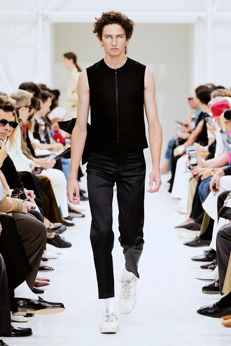 Celine Men’s Spring 2027 Collection Reworks Preppy, Bohemian, And Rocker Codes