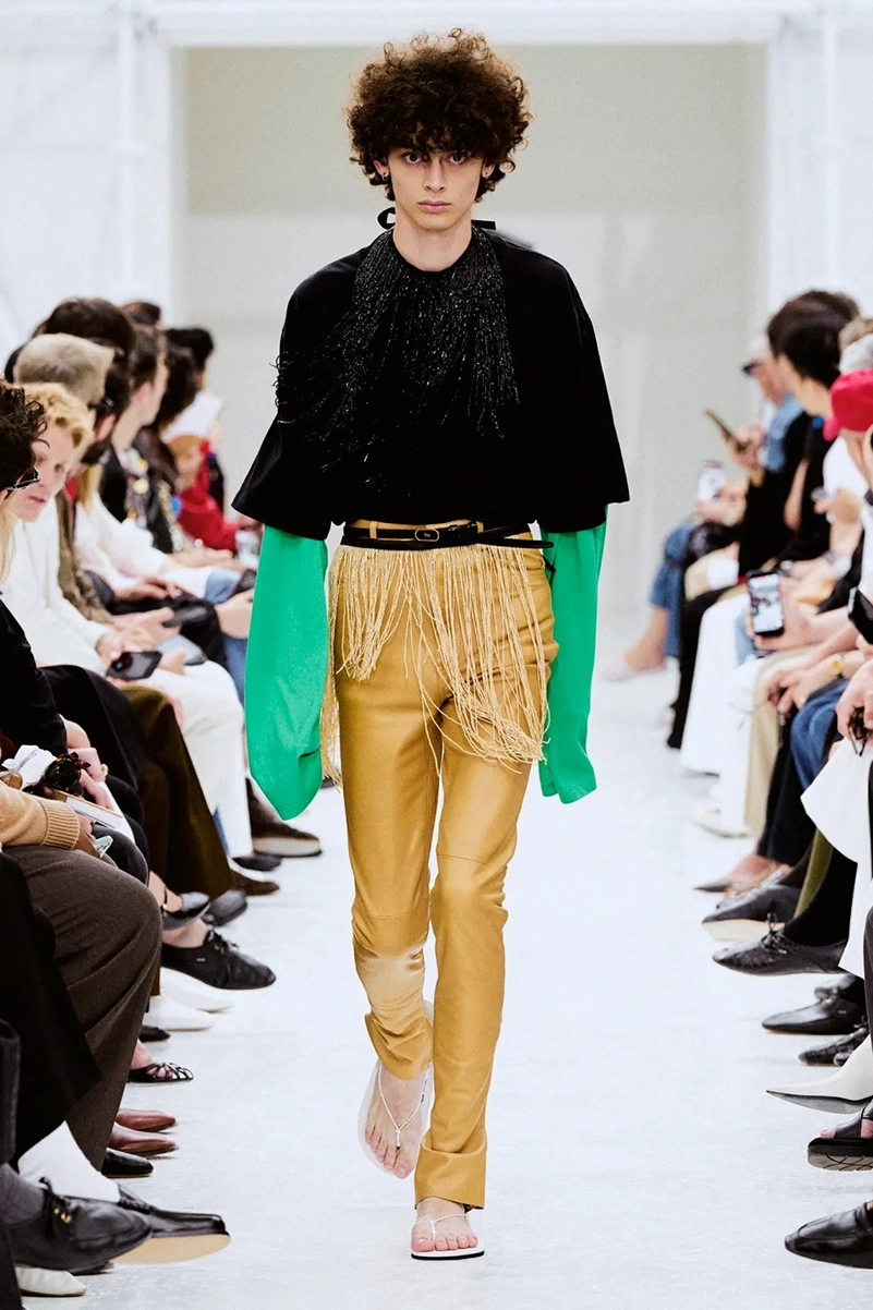 Celine Men’s Spring 2027 Collection Reworks Preppy, Bohemian, And Rocker Codes