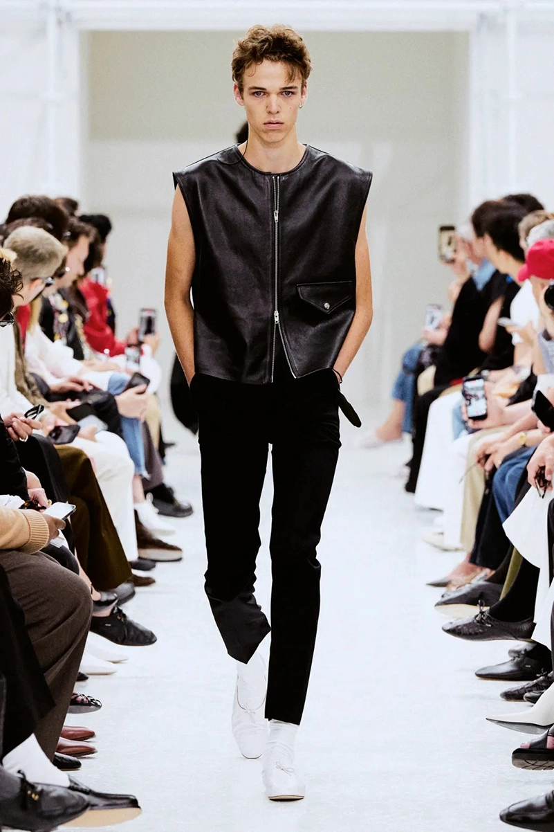 Celine Men’s Spring 2027 Collection Reworks Preppy, Bohemian, And Rocker Codes
