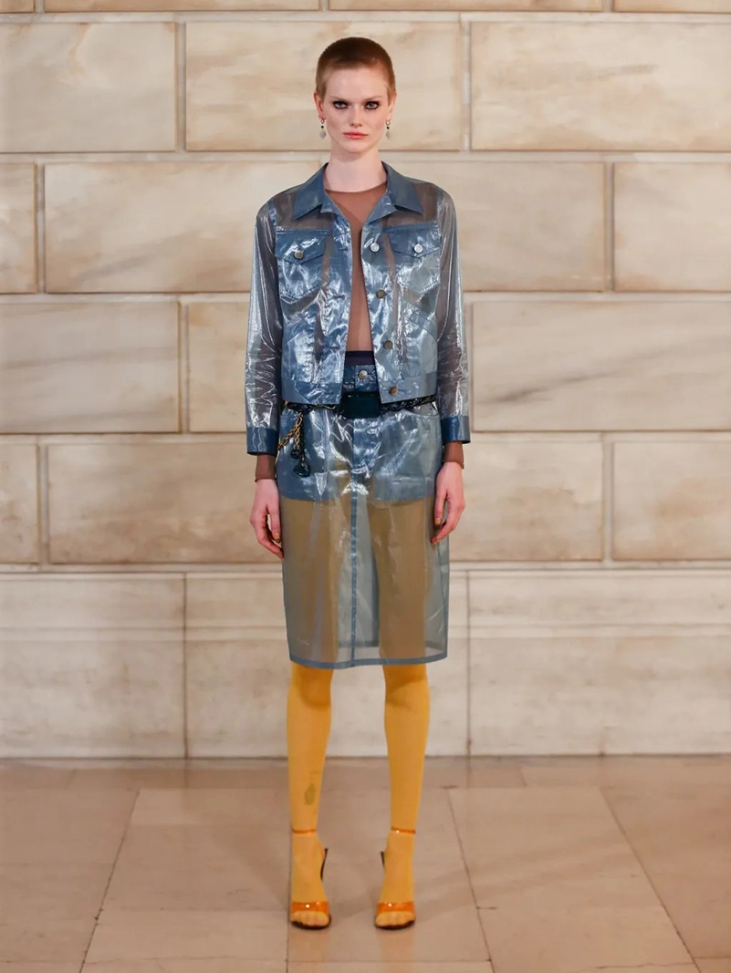 Marc Jacobs Spring 2027 Brings Sheer Nylon, Tiny Shorts, And Total Color Overload