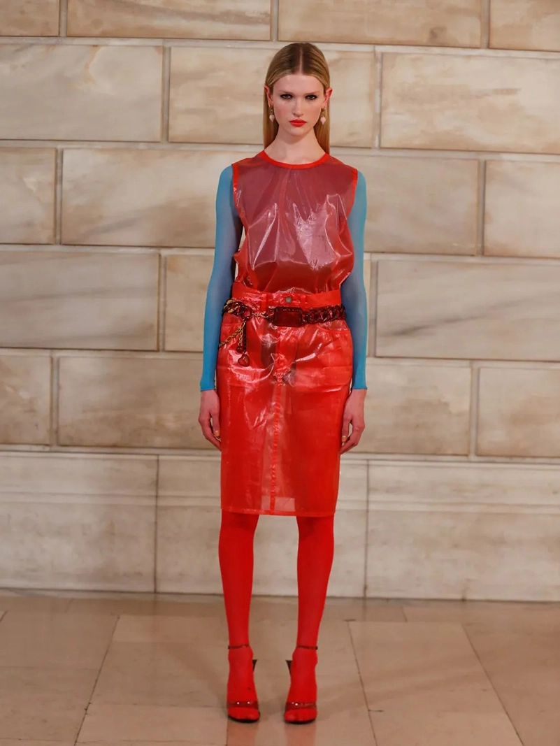 Marc Jacobs Spring 2027 Brings Sheer Nylon, Tiny Shorts, And Total Color Overload