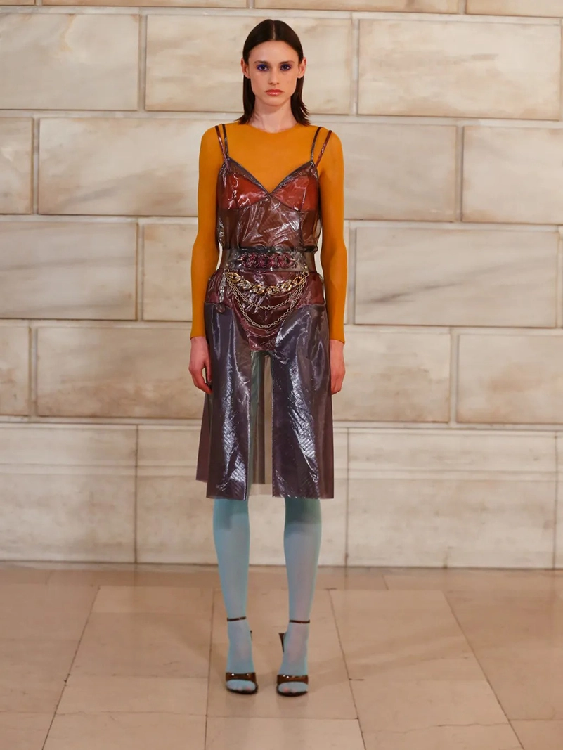 Marc Jacobs Spring 2027 Brings Sheer Nylon, Tiny Shorts, And Total Color Overload