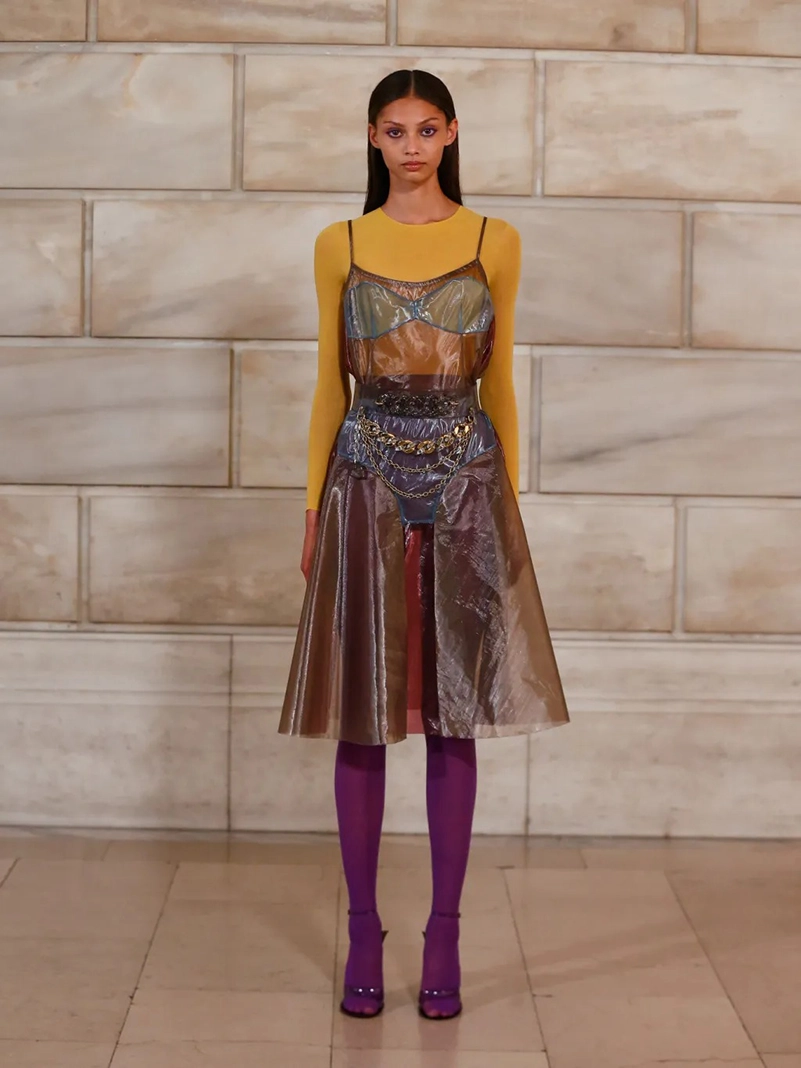 Marc Jacobs Spring 2027 Brings Sheer Nylon, Tiny Shorts, And Total Color Overload
