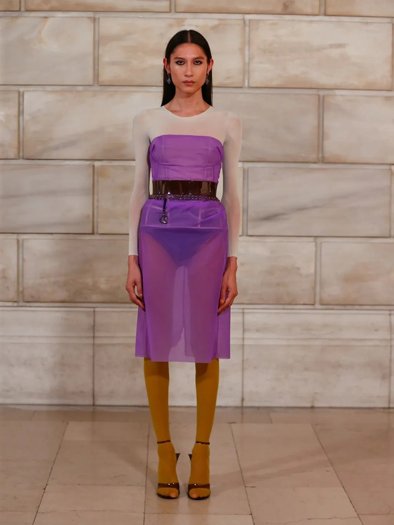 Marc Jacobs Spring 2027 Brings Sheer Nylon, Tiny Shorts, And Total Color Overload