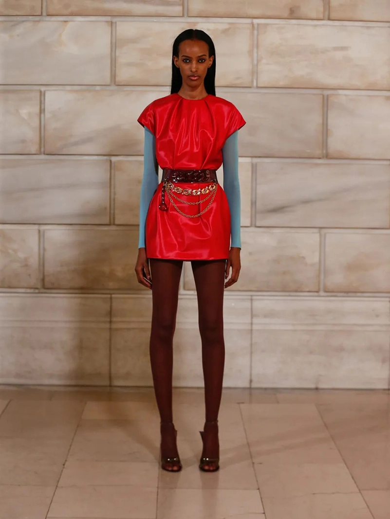 Marc Jacobs Spring 2027 Brings Sheer Nylon, Tiny Shorts, And Total Color Overload
