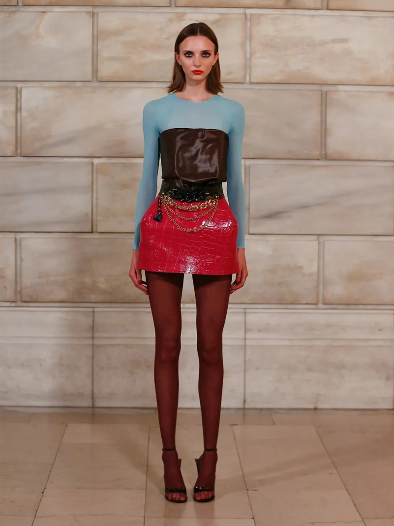 Marc Jacobs Spring 2027 Brings Sheer Nylon, Tiny Shorts, And Total Color Overload