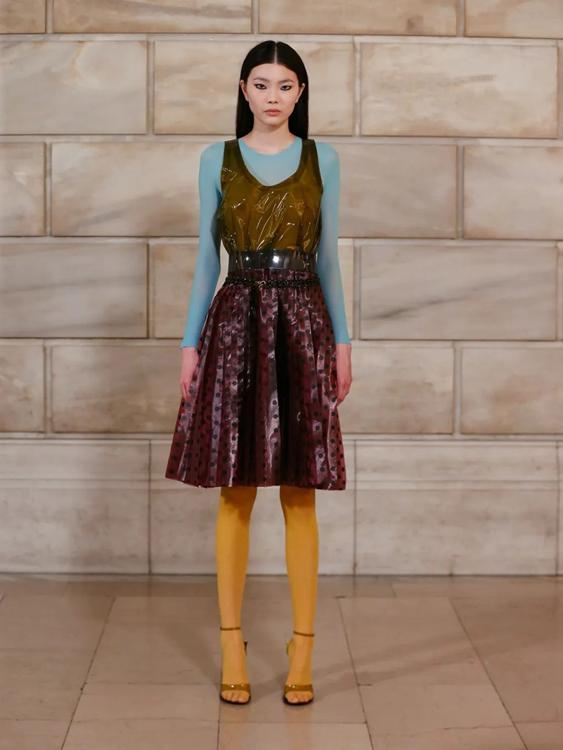 Marc Jacobs Spring 2027 Brings Sheer Nylon, Tiny Shorts, And Total Color Overload