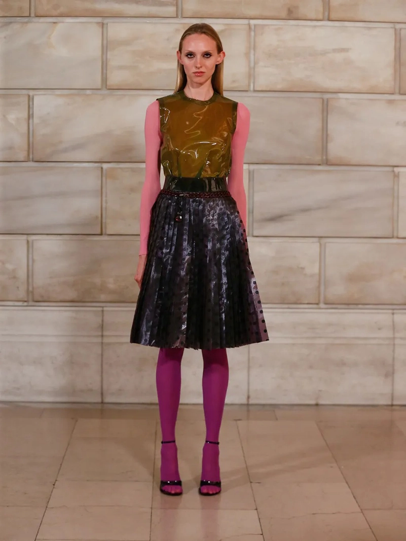 Marc Jacobs Spring 2027 Brings Sheer Nylon, Tiny Shorts, And Total Color Overload