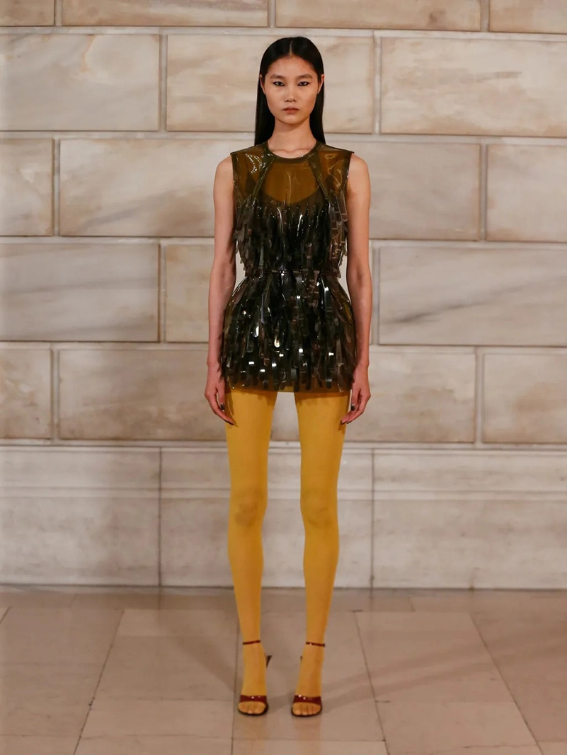 Marc Jacobs Spring 2027 Brings Sheer Nylon, Tiny Shorts, And Total Color Overload