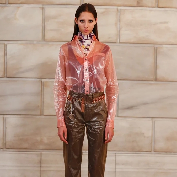Marc Jacobs Spring 2027 Brings Sheer Nylon, Tiny Shorts, And Total Color Overload