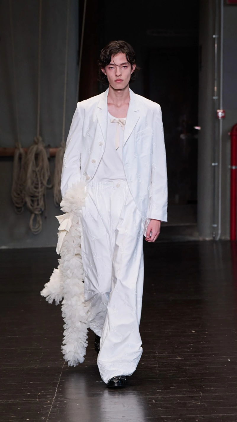 Simone Rocha Men’s Spring 2027 Gives Menswear A Romantic Lead