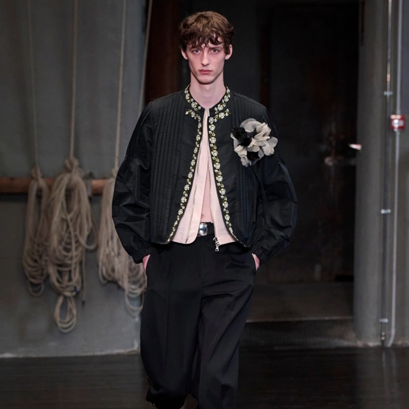 Simone Rocha Men’s Spring 2027 Gives Menswear A Romantic Lead