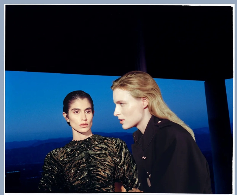 Balmain Fall 2026 Campaign Turns Film Noir Into Fashion Direction
