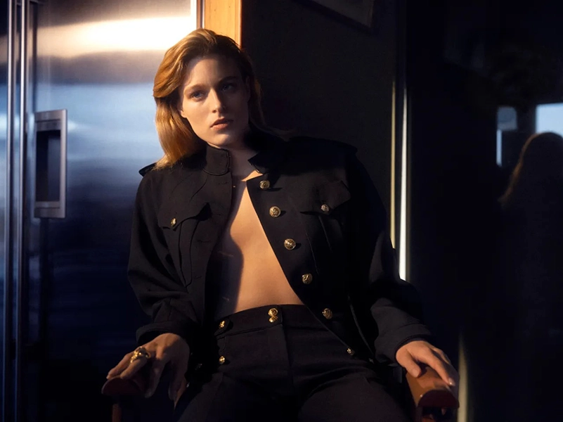 Balmain Fall 2026 Campaign Turns Film Noir Into Fashion Direction