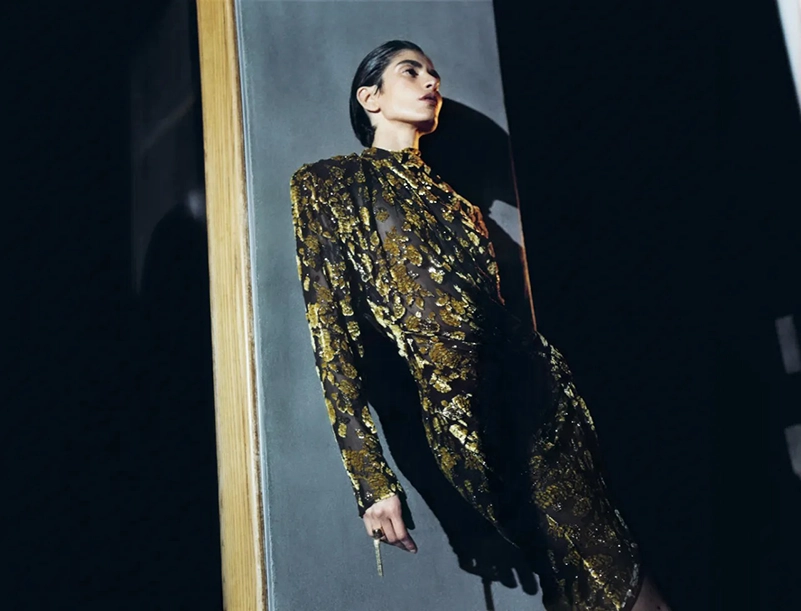 Balmain Fall 2026 Campaign Turns Film Noir Into Fashion Direction