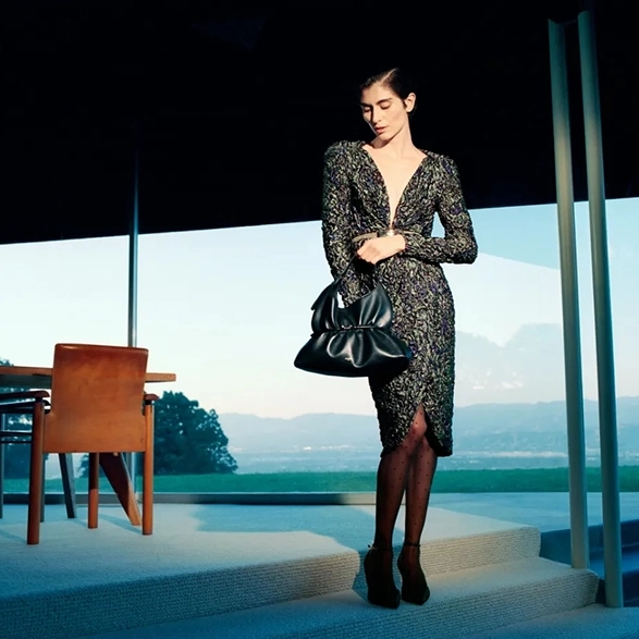 Balmain Fall 2026 Campaign Turns Film Noir Into Fashion Direction
