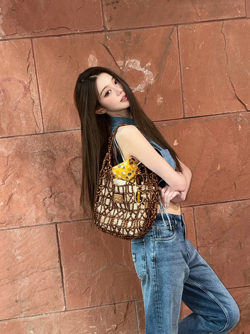 Wonyoung's Miu Miu Crop Top Look Is Peak Summer Denim