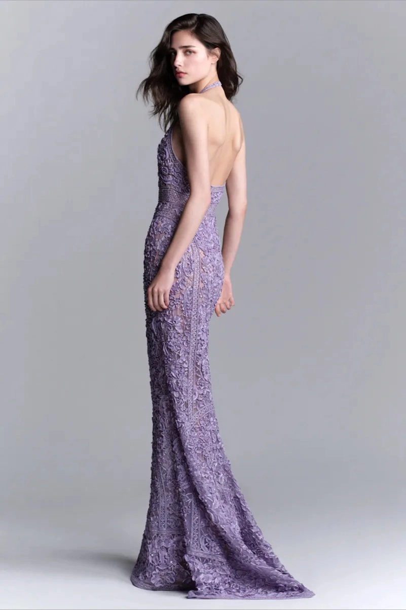 Elie Saab Resort 2027 Turns Green Into Polished Glamour