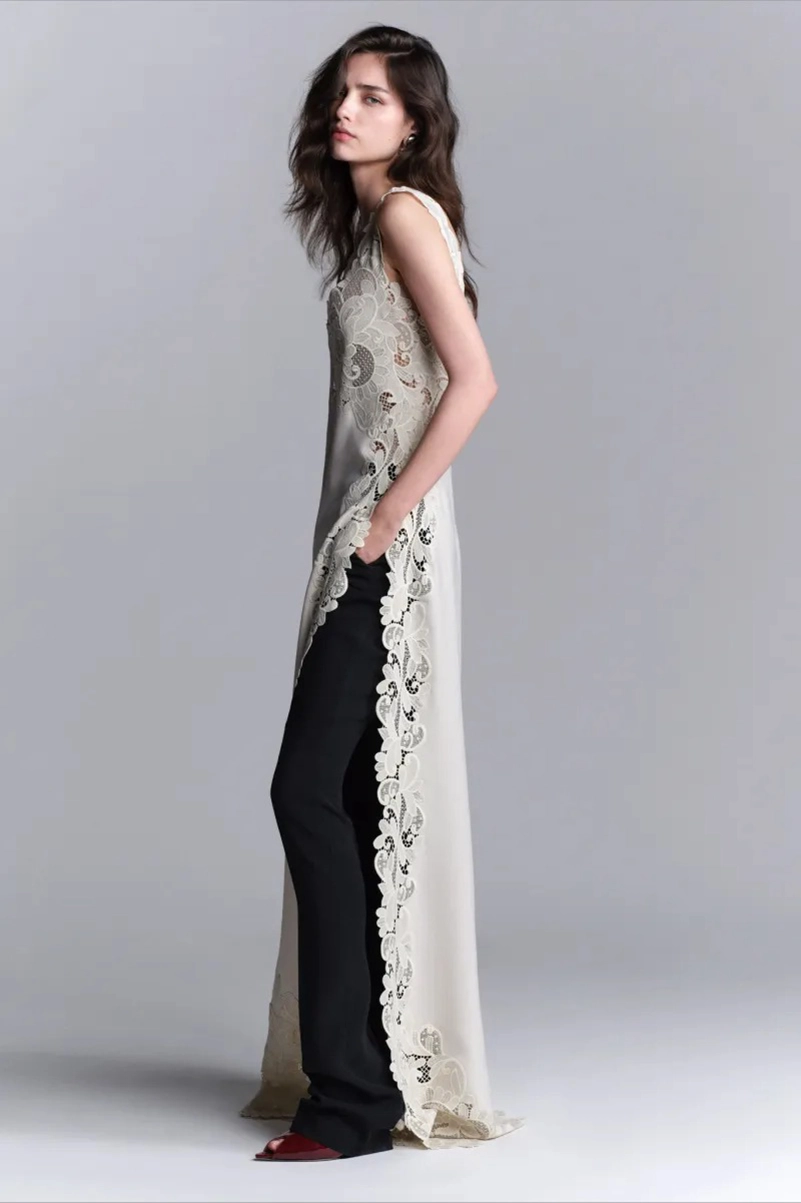 Elie Saab Resort 2027 Turns Green Into Polished Glamour