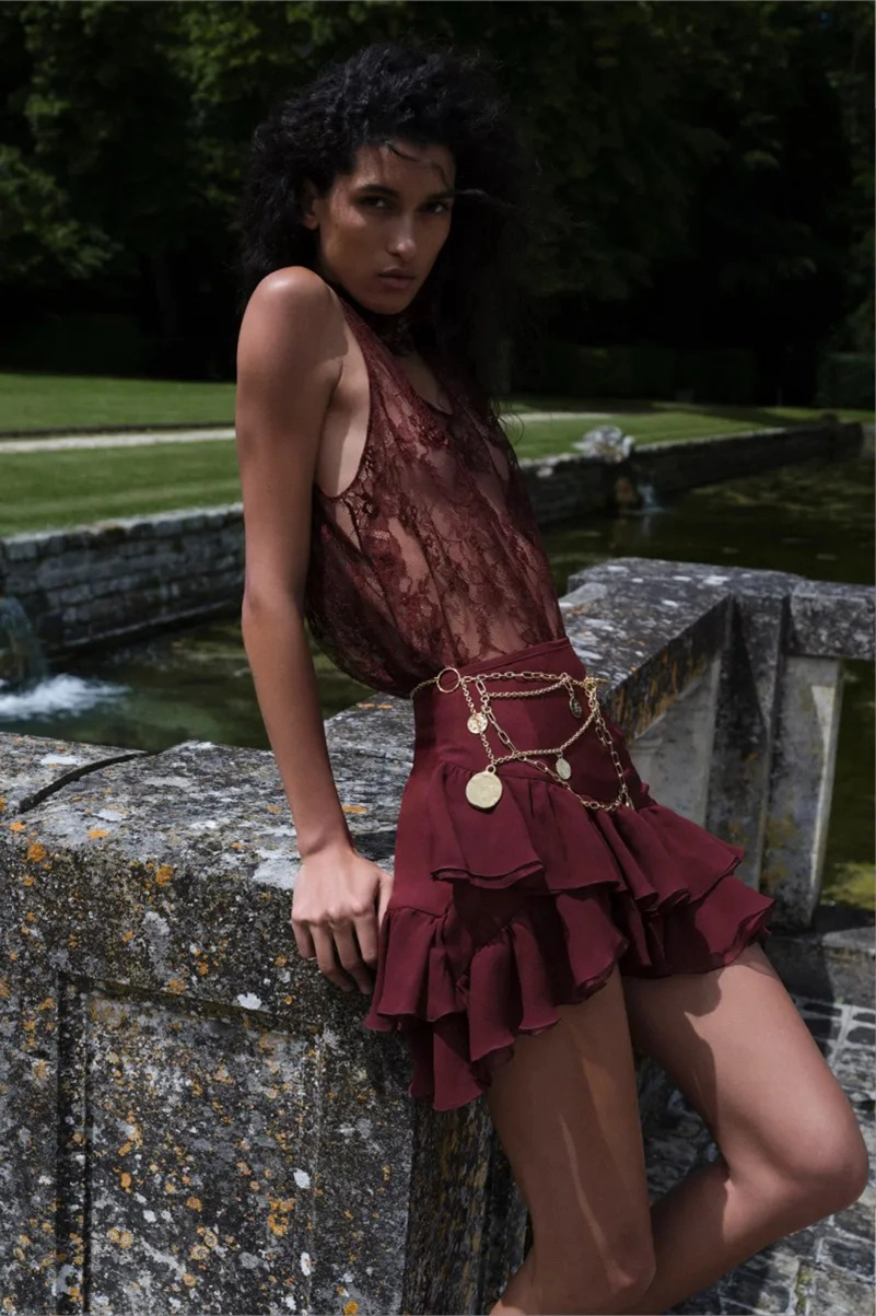 Elie Saab Resort 2027 Turns Green Into Polished Glamour