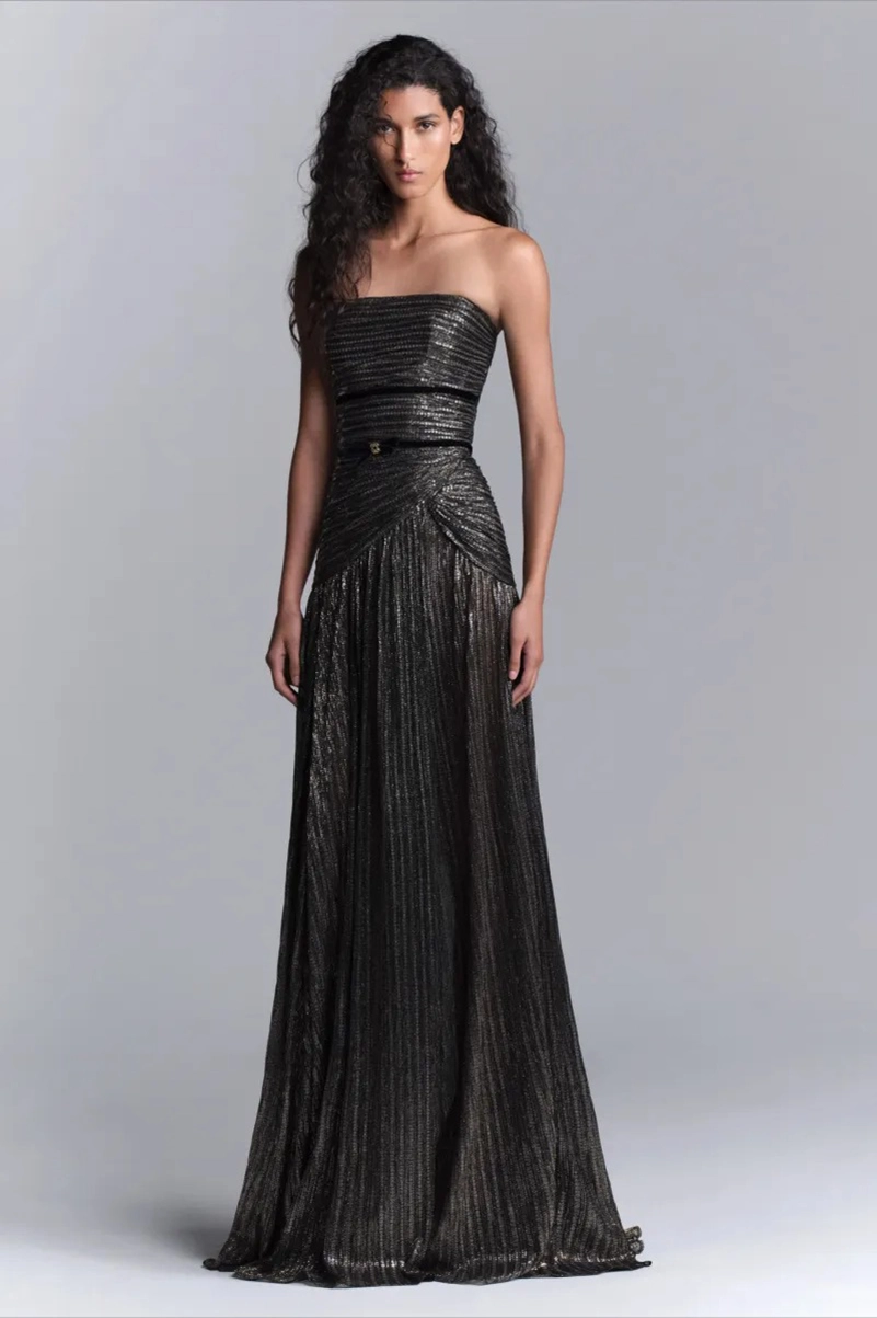 Elie Saab Resort 2027 Turns Green Into Polished Glamour