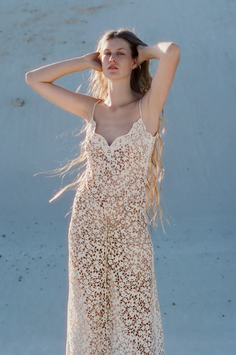 Gabriela Hearst Resort 2027 Pushes Lace Beyond Delicate Dressing