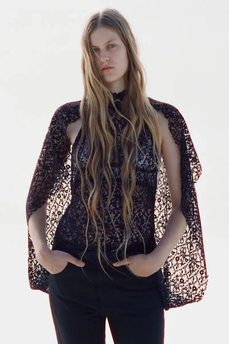Gabriela Hearst Resort 2027 Pushes Lace Beyond Delicate Dressing