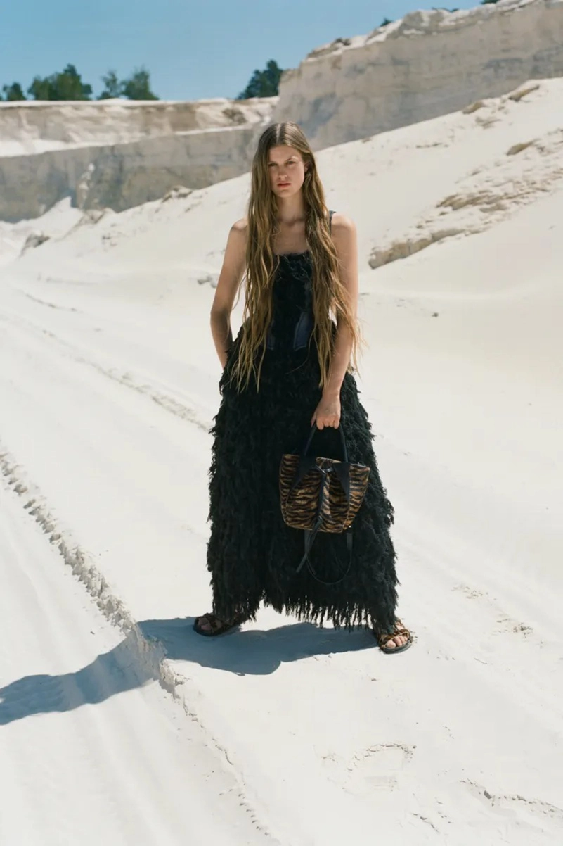 Gabriela Hearst Resort 2027 Pushes Lace Beyond Delicate Dressing
