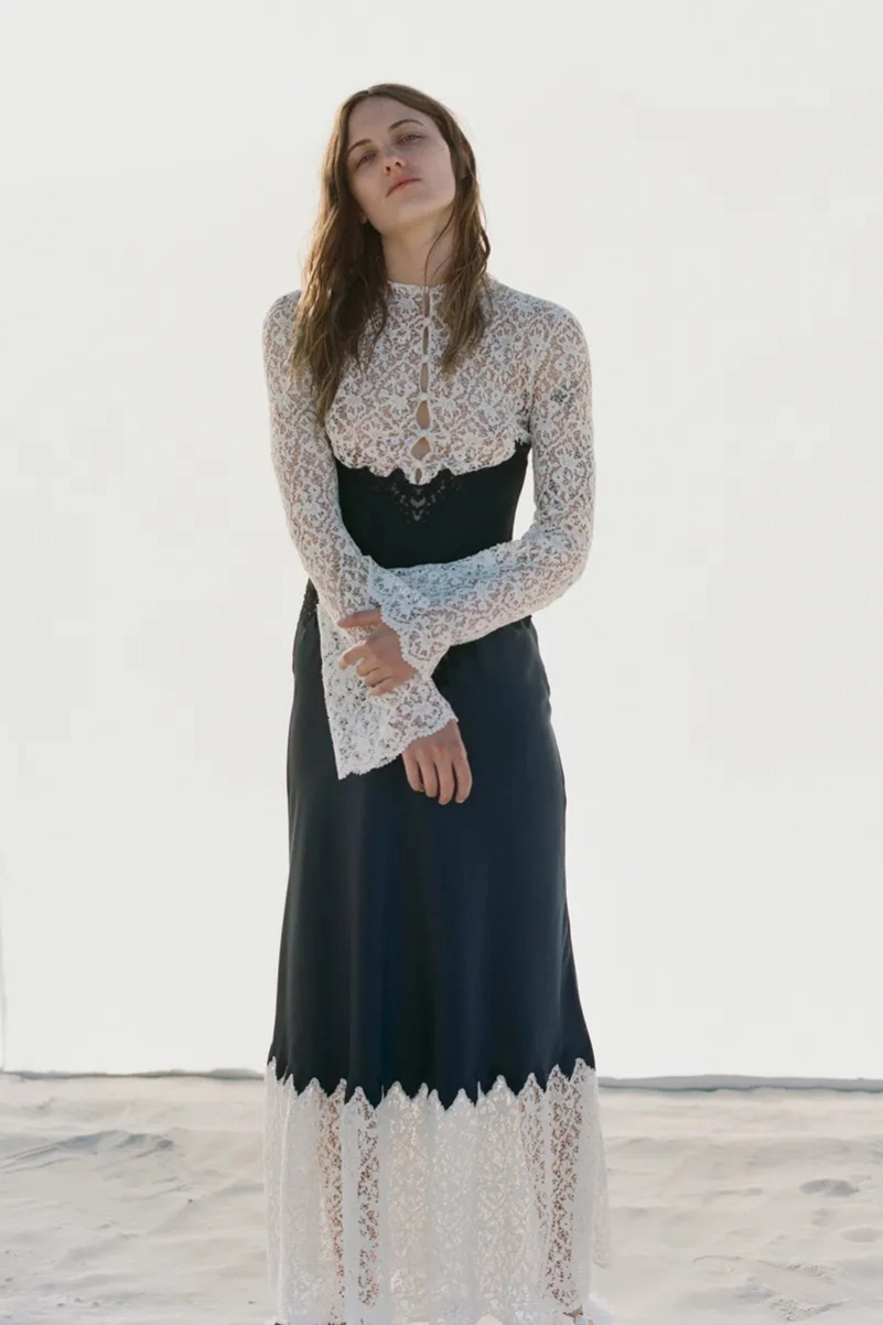 Gabriela Hearst Resort 2027 Pushes Lace Beyond Delicate Dressing