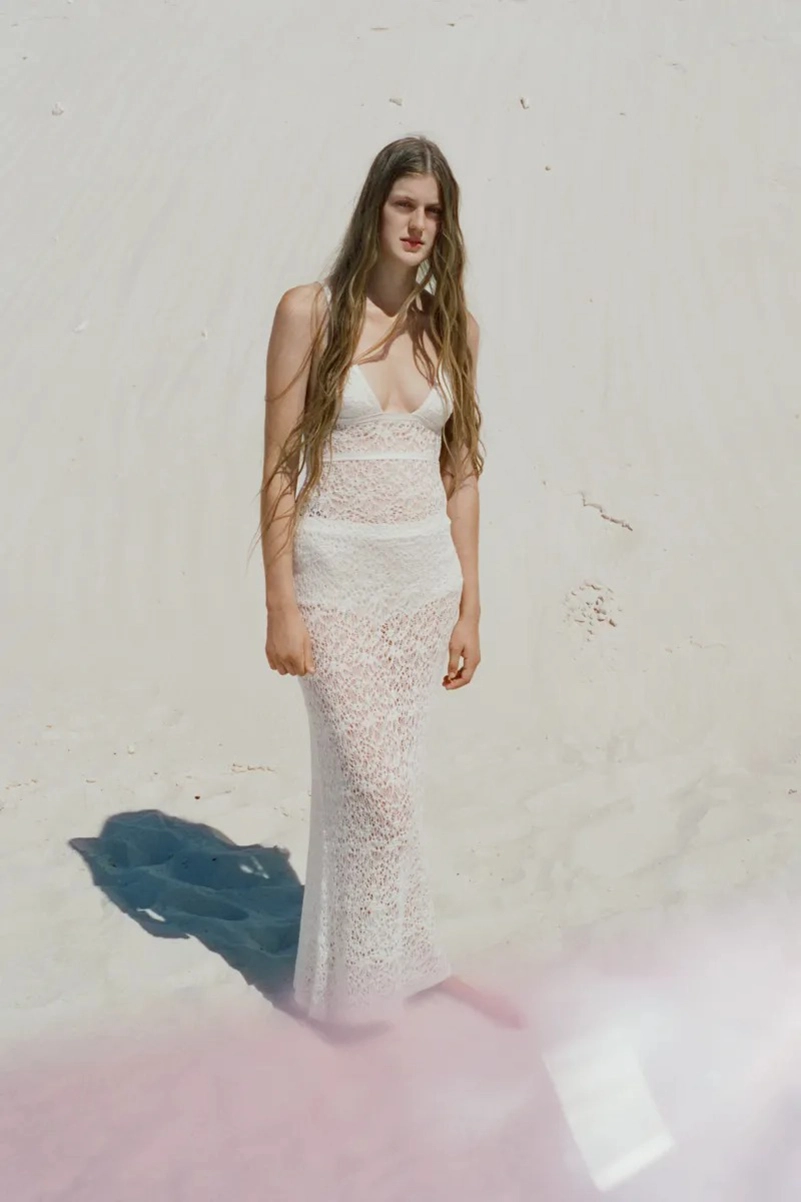 Gabriela Hearst Resort 2027 Pushes Lace Beyond Delicate Dressing