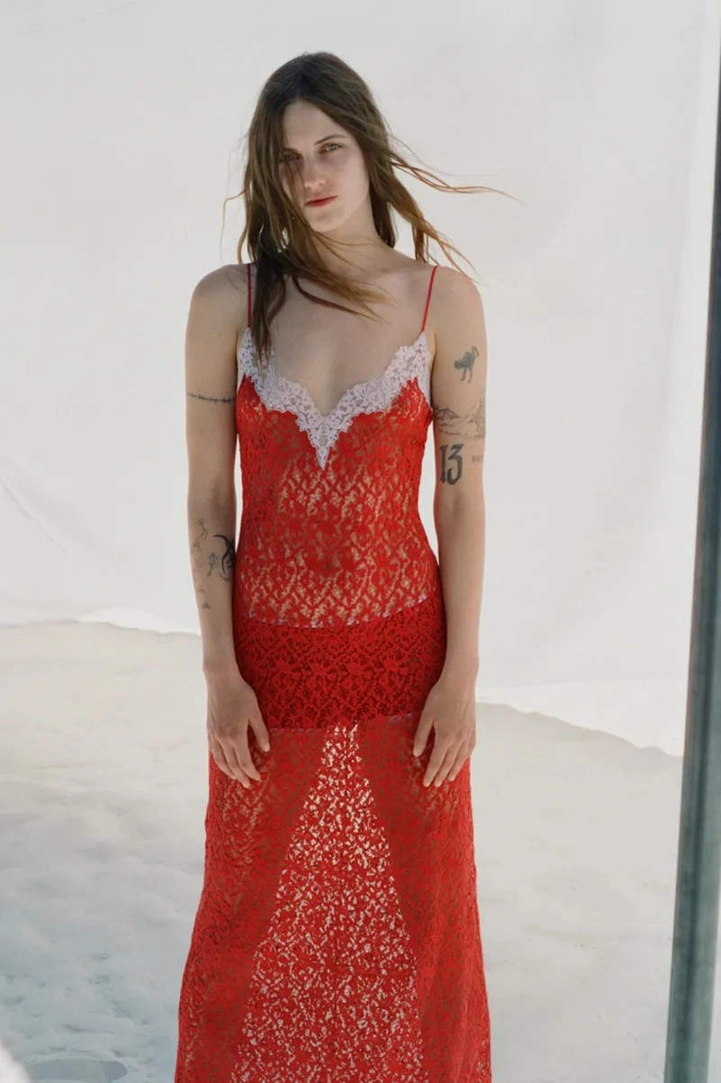 Gabriela Hearst Resort 2027 Pushes Lace Beyond Delicate Dressing