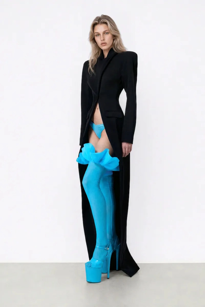 David Koma Resort 2027 Takes Sensual Dressing Into The Digital Age