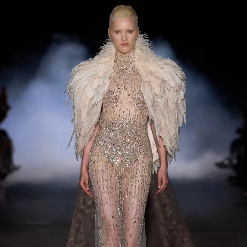 Zuhair Murad Fall 2026 Couture Finds Strength Between Shadow And Light