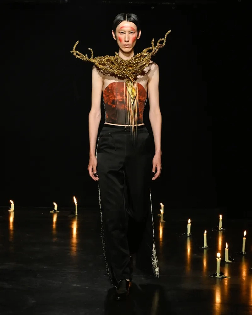 Yuima Nakazato Fall 2026 Couture Moves Between Water And Fire