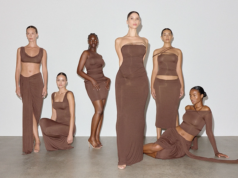 Skims X Vettese Brings Wrapped Dresses And Draped Separates To Summer 2026