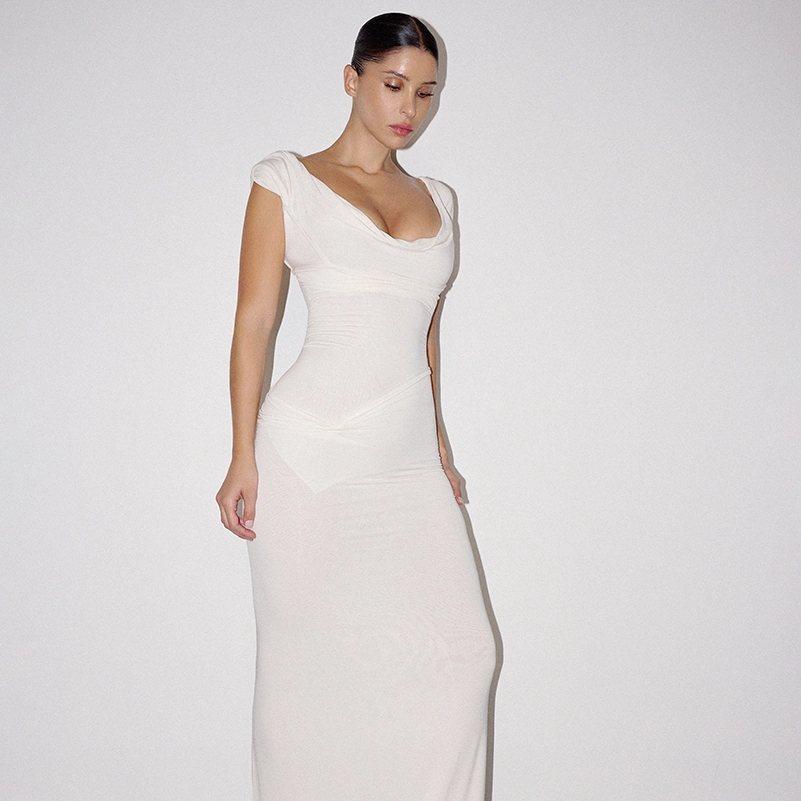 Skims X Vettese Brings Wrapped Dresses And Draped Separates To Summer 2026
