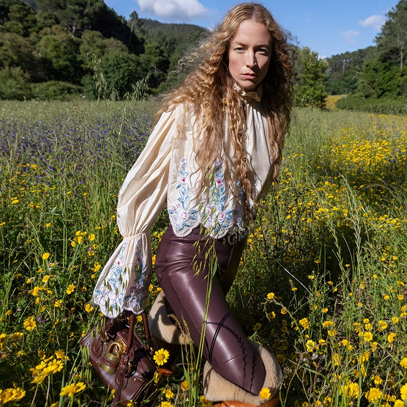 Chloé Winter 2026 Campaign Takes Romantic Dressing Into The Wild