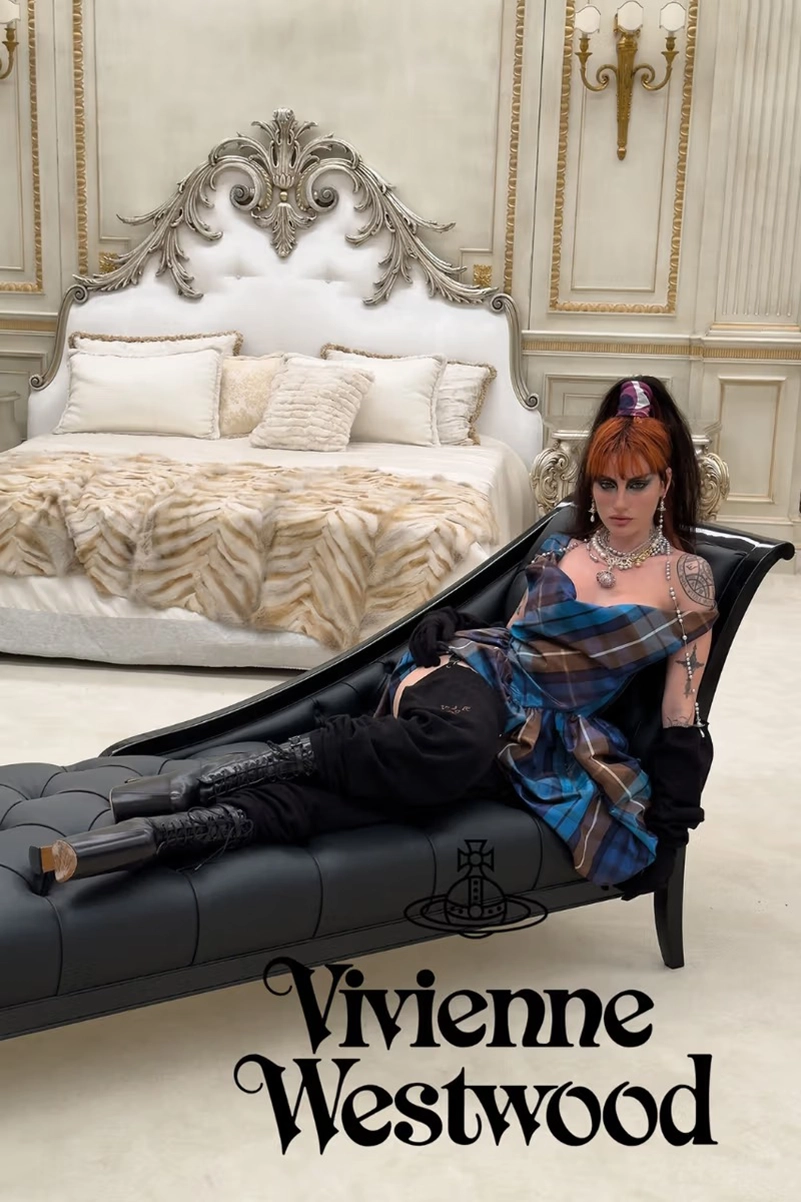 Vivienne Westwood’s Fw26 Campaign Brings British Punk Into An Italian Palazzo
