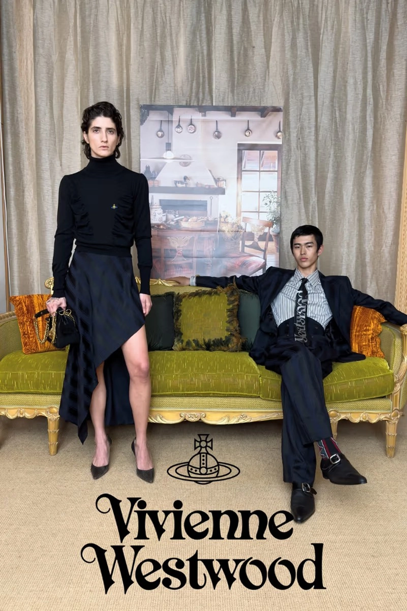 Vivienne Westwood’s Fw26 Campaign Brings British Punk Into An Italian Palazzo