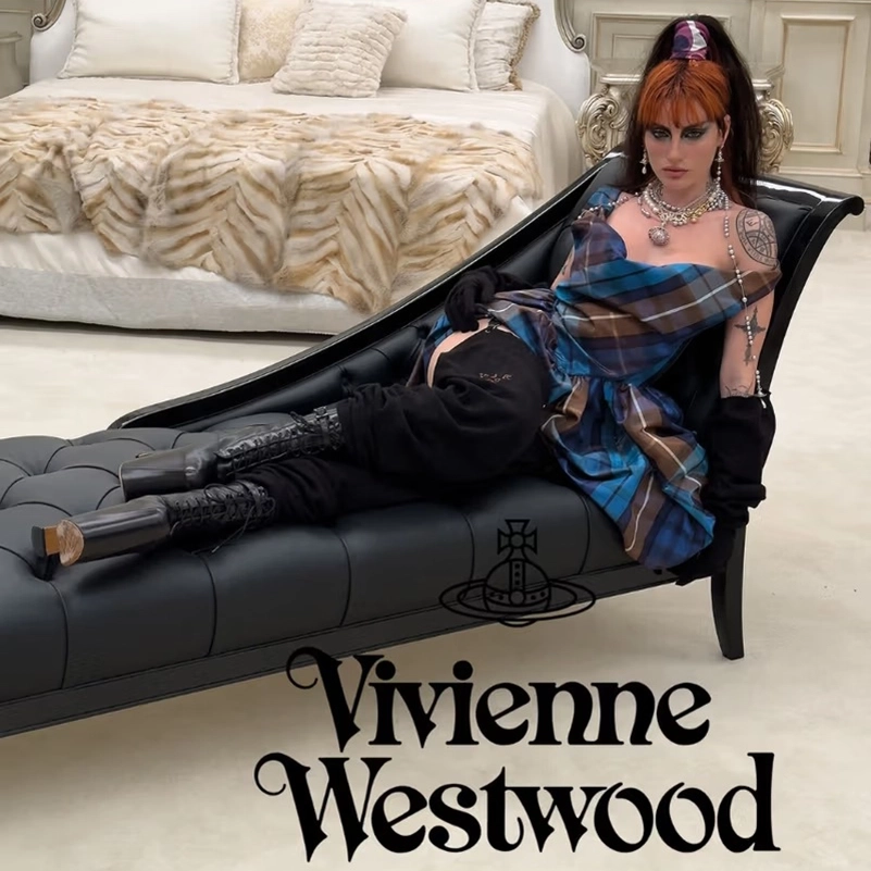 Vivienne Westwood’s Fw26 Campaign Brings British Punk Into An Italian Palazzo