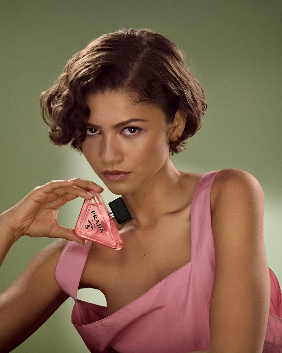 Zendaya Fronts Prada Beauty’s Paradoxe Sweet Chemistry Campaign