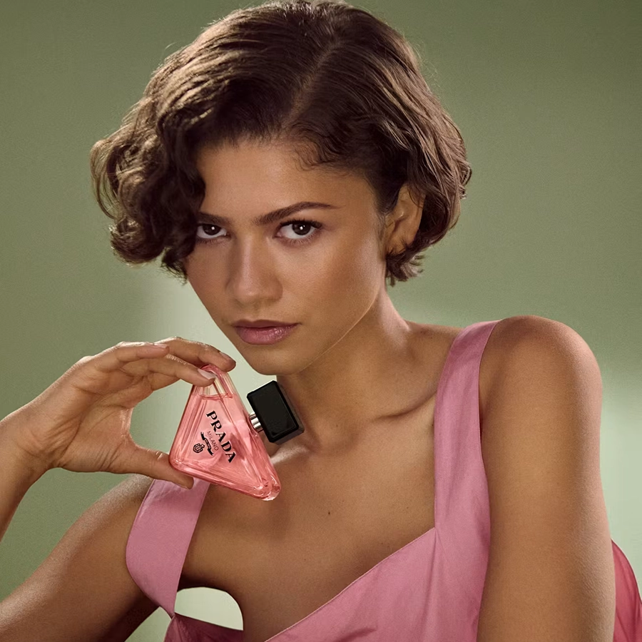 Zendaya Fronts Prada Beauty’s Paradoxe Sweet Chemistry Campaign
