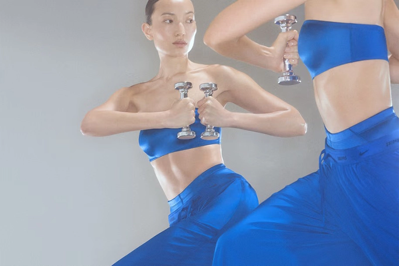 Nikeskims Studio Edit 02 Brings Satin Shine And Cobalt Activewear