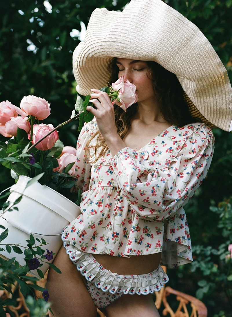 For Love & Lemons Summer 2026 Gives Cottagecore A Hotter Dress Code
