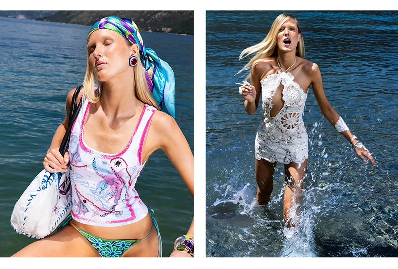 Jaded London Lola Takes Resort Wear Somewhere Wilder