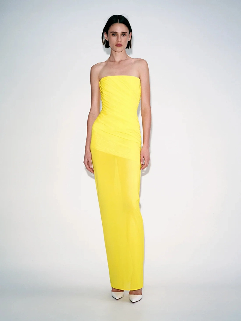 Alex Perry Pre Fall 2026 Moves From Leather To Liquid Satin