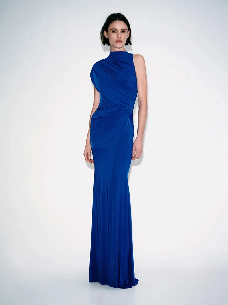 Alex Perry Pre Fall 2026 Moves From Leather To Liquid Satin