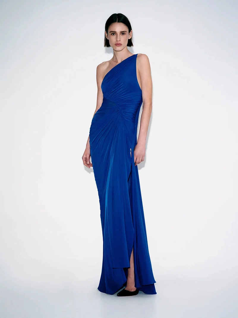 Alex Perry Pre Fall 2026 Moves From Leather To Liquid Satin